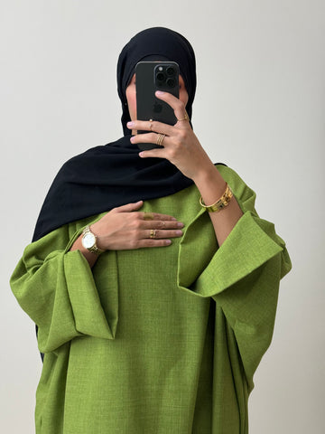 Abaya Seyana Vert