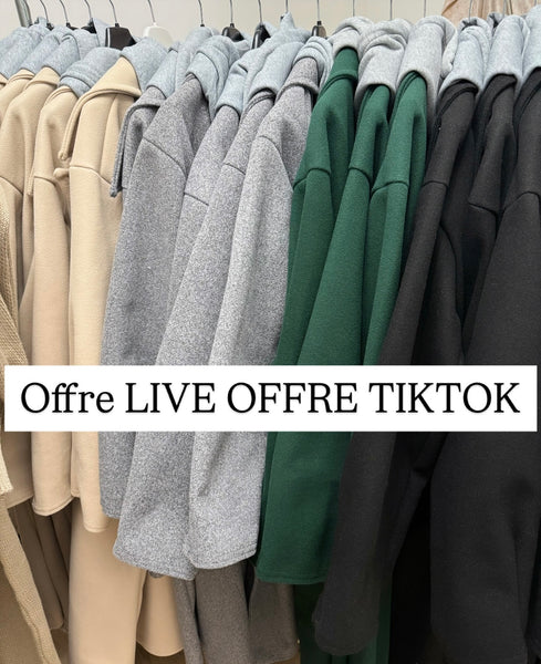 OFFRE LIVE TIKTOK Manteaux