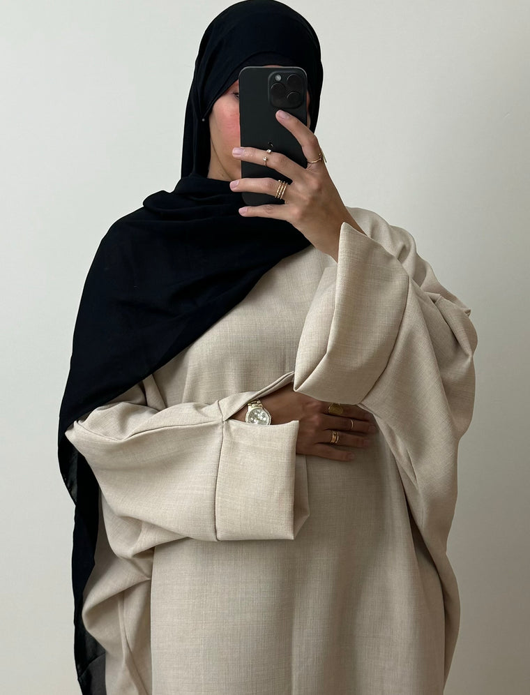 Abaya Seyana Beige