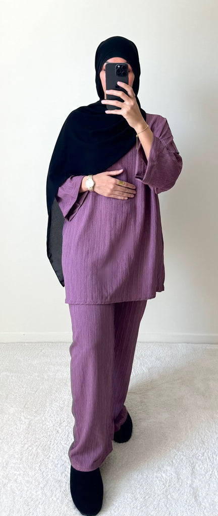 Ensemble Laya Mauve