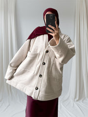 Manteau velours côtelé