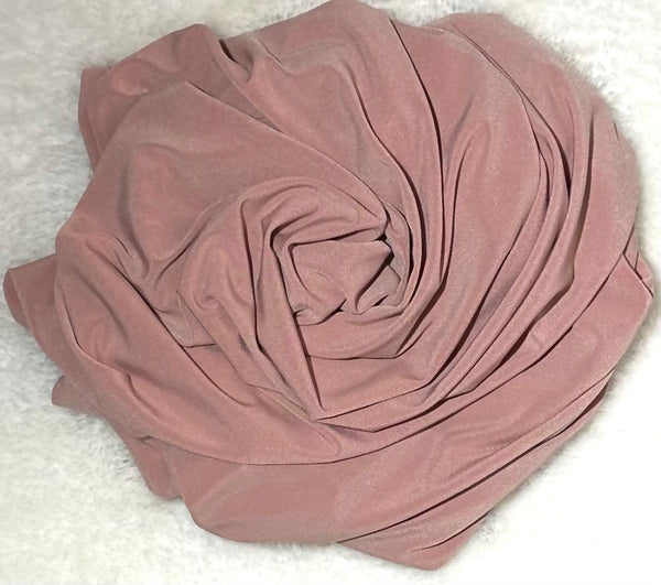 Hijab Jersey premium Rose poudré