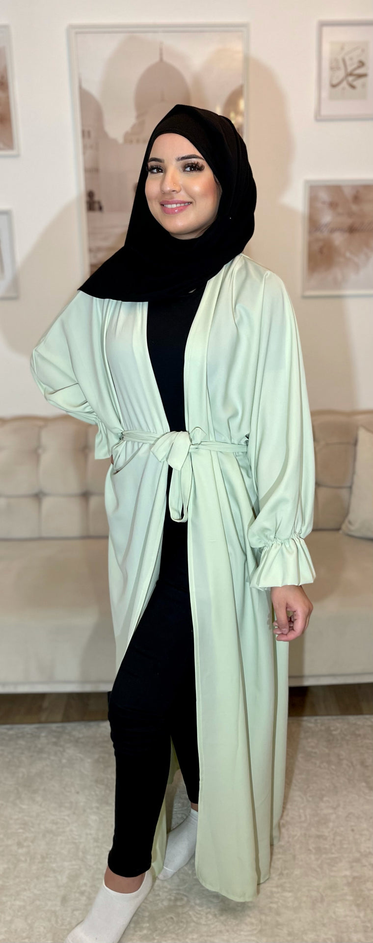 Kimono Nina Vert d’eau
