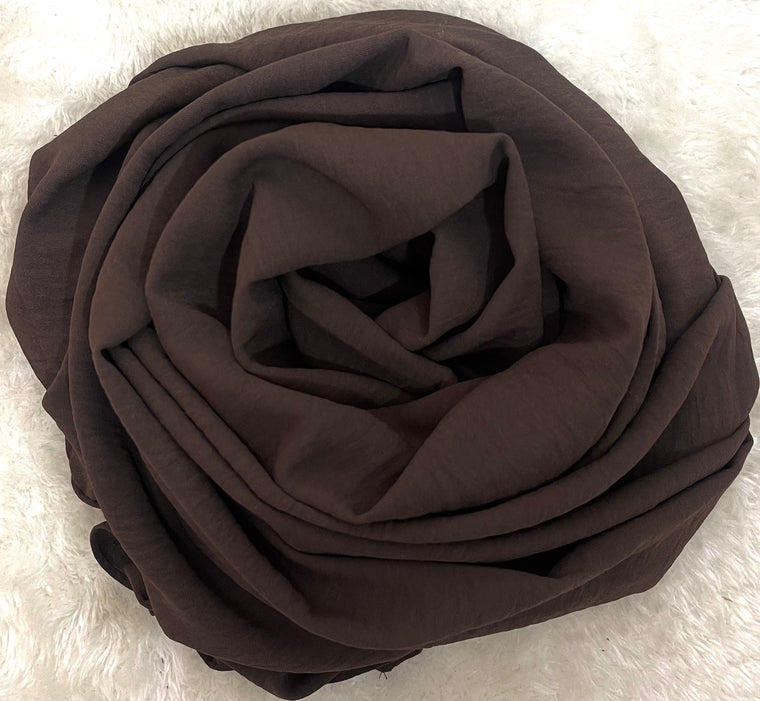 Hijab Jazz premium Marron