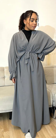 Kimono Nina Gris