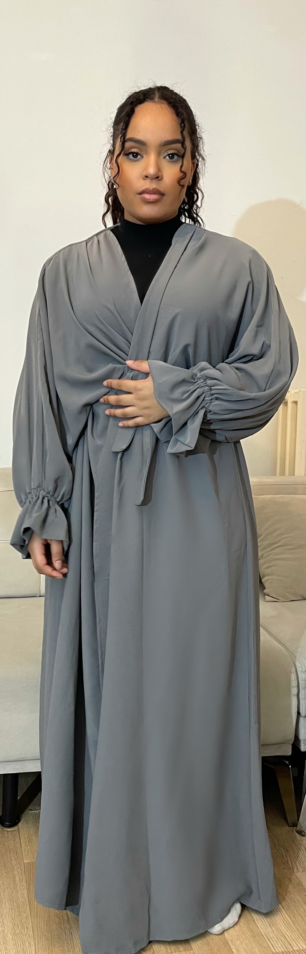 Kimono Nina Gris
