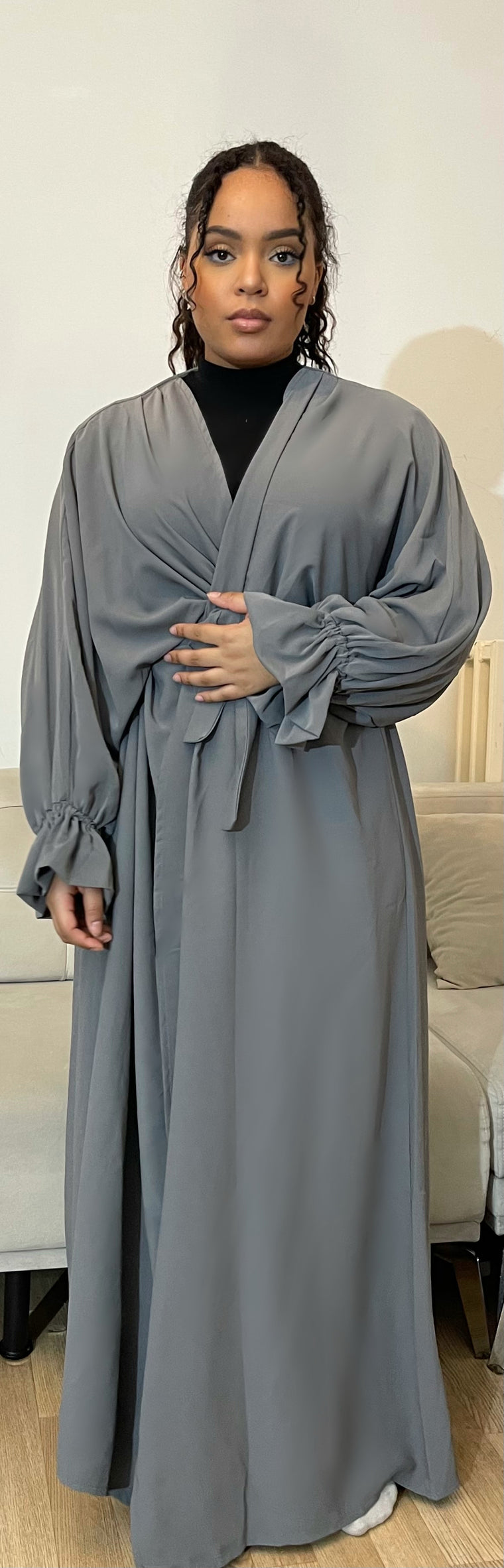 Kimono Nina Gris