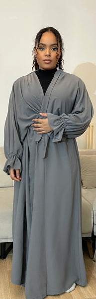 Kimono Nina Gris