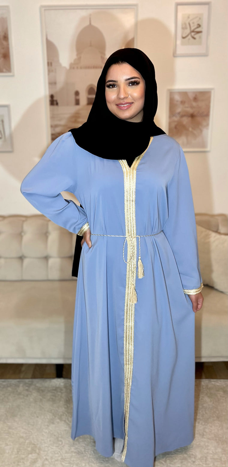 Caftan Laamria Bleu