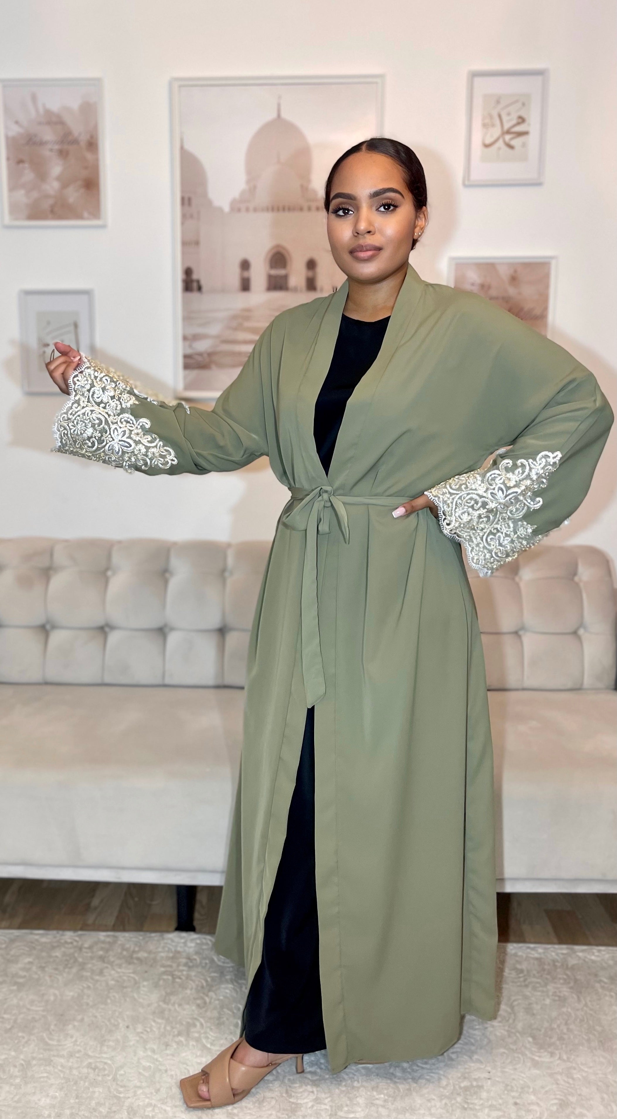 Kimono Halima Vert