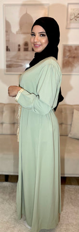 Caftan Laamria Vert d'eau