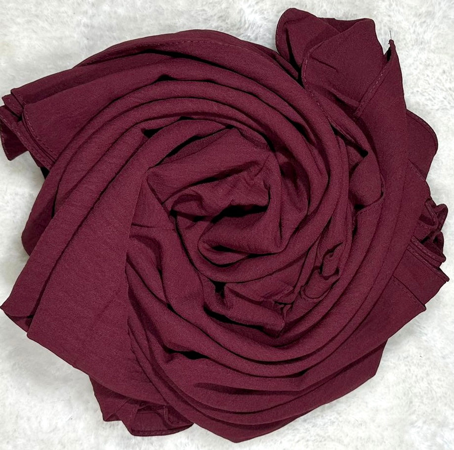 Hijab Jazz premium Bordeaux