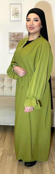 Kimono Nina Vert olive