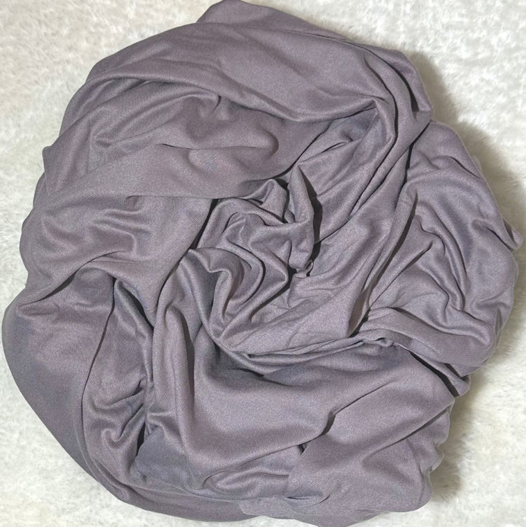 Hijab Jersey XXL 100% viscose Gris rosé